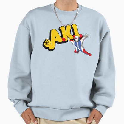 Aki Muscle Sweatshirt - Unique Graphic Unisex - T-Shirt, Sweatshirt, Hoodie