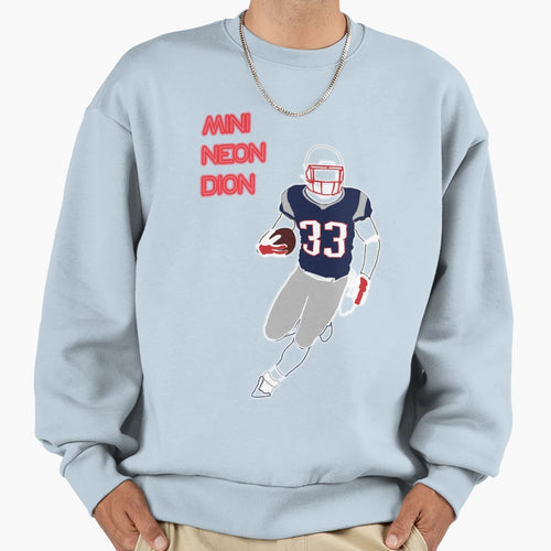 Neon Dion Lewis Sweatshirt - Custom Art Print for Adults - T-Shirt, Sweatshirt, Hoodie