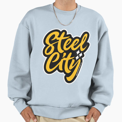 Steel City Sweatshirt - Graphic Print Unisex - T-Shirt, Sweatshirt, Hoodie