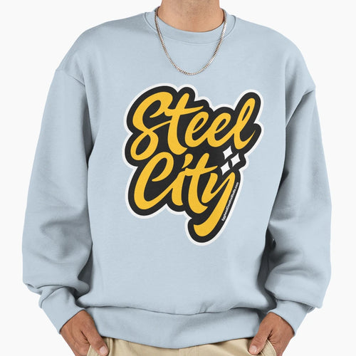 Steel City Sweatshirt - Graphic Print Unisex - T-Shirt, Sweatshirt, Hoodie