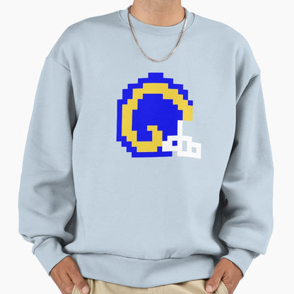 8 Bit Los Angeles Sweatshirt - Aesthetic Graphic for Adults - T-Shirt, Sweatshirt, Hoodie