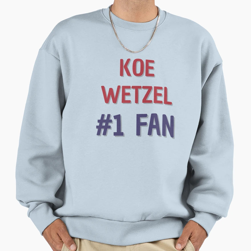 Koe Wetzel 1 Fan Sweatshirt - Unique Graphic for Adults - T-Shirt, Sweatshirt, Hoodie