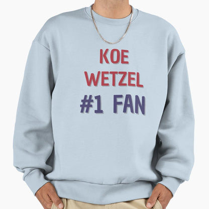Koe Wetzel 1 Fan Sweatshirt - Unique Graphic for Adults - T-Shirt, Sweatshirt, Hoodie