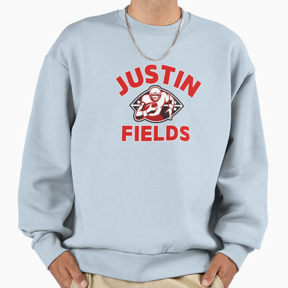 Justin Fields Sweatshirt - Aesthetic Graphic Unisex - T-Shirt, Sweatshirt, Hoodie