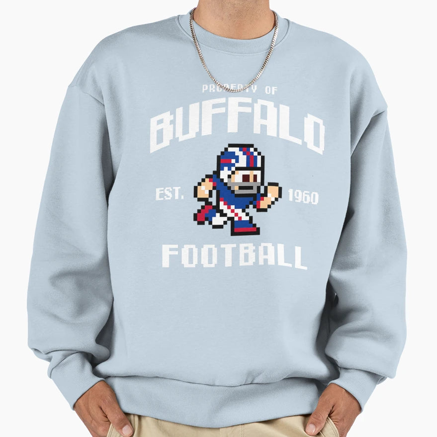 Property Buffalo Bills Football Sweatshirt - Unique Graphic Unisex - T-Shirt, Sweatshirt, Hoodie