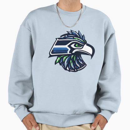Seattle Seahawks Sweatshirt - Unique Graphic Unisex - T-Shirt, Sweatshirt, Hoodie