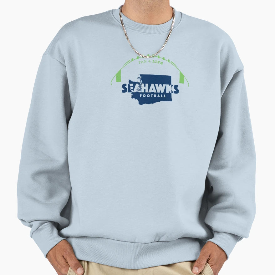 Seattle Seahawks Sweatshirt - Unique Graphic Men Women - T-Shirt, Sweatshirt, Hoodie