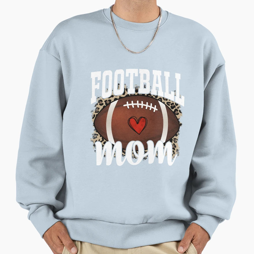 Football Mom Sweatshirt - Custom Art Print for Adults - T-Shirt, Sweatshirt, Hoodie