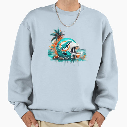 Marlins Football Sweatshirt - Trendy Graphic Men Women - T-Shirt, Sweatshirt, Hoodie