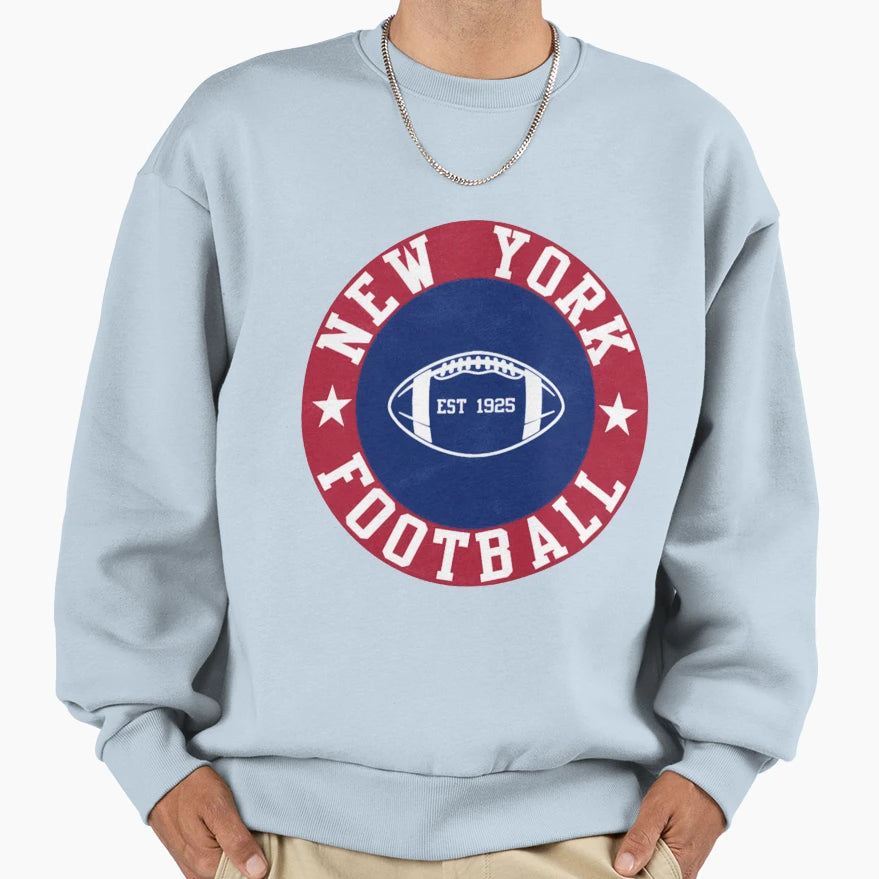 News York Football Sweatshirt - Trendy Graphic Unisex - T-Shirt, Sweatshirt, Hoodie