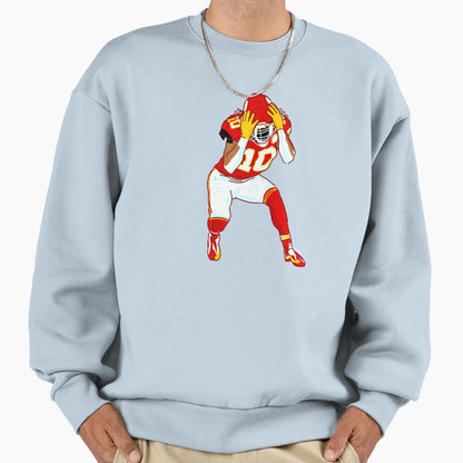 Isiah Pacheco 10 Kc Chiefs Sweatshirt - Novelty Apparel Unisex - T-Shirt, Sweatshirt, Hoodie