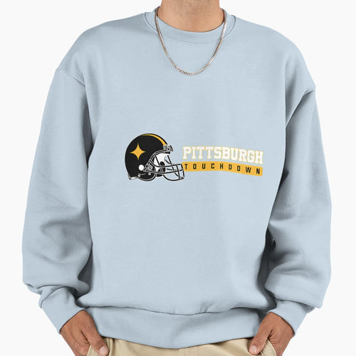 Pittsburgh Football Team Sweatshirt - Fun Novelty Design Men Women - T-Shirt, Sweatshirt, Hoodie