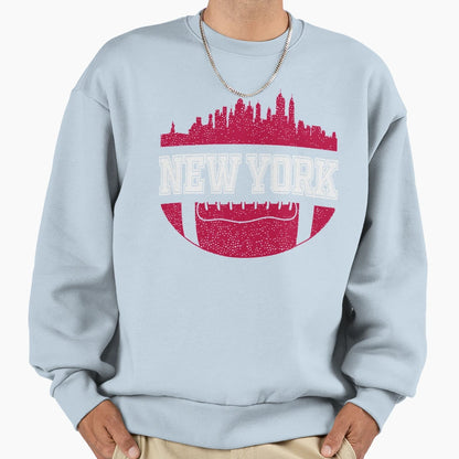 Giants Football Fan New York City Sweatshirt - Unique Graphic for Adults - T-Shirt, Sweatshirt, Hoodie