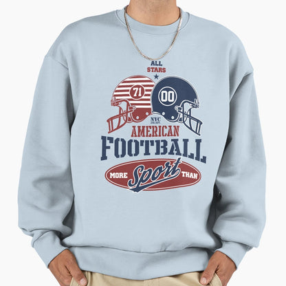 American Football Sweatshirt - Custom Art Print Unisex - T-Shirt, Sweatshirt, Hoodie