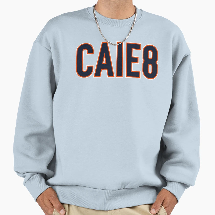 Caleb 18 Chicago Navy Sweatshirt - Unique Graphic for Adults - T-Shirt, Sweatshirt, Hoodie