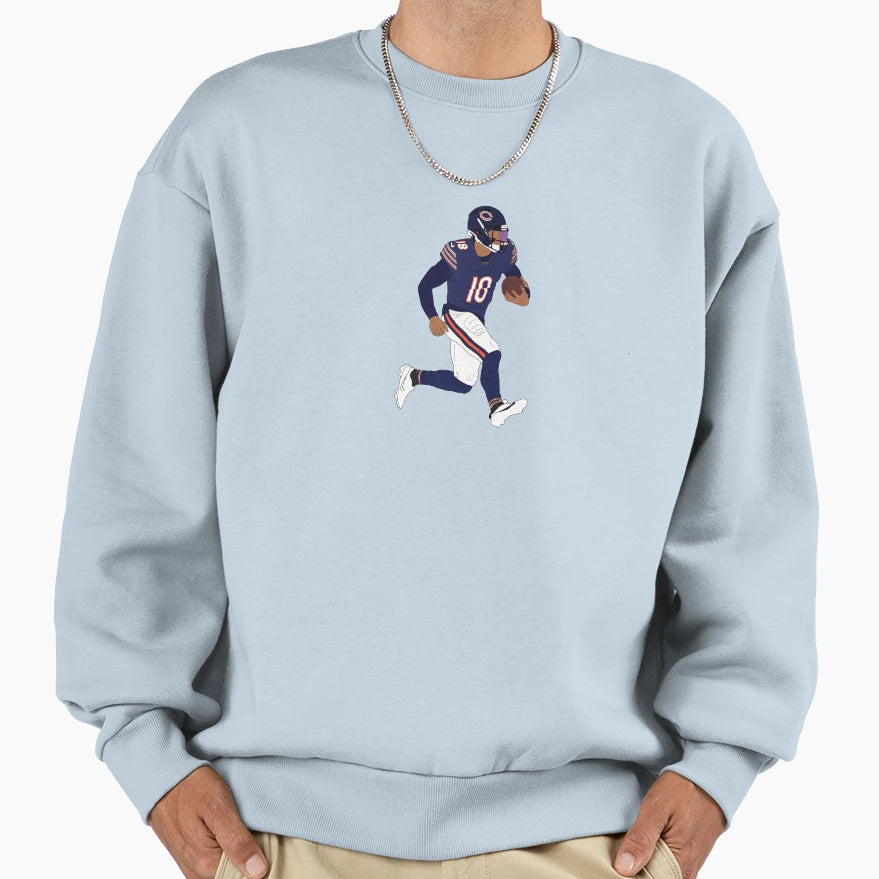 Caleb Chicago Sweatshirt - Custom Art Print Men Women - T-Shirt, Sweatshirt, Hoodie