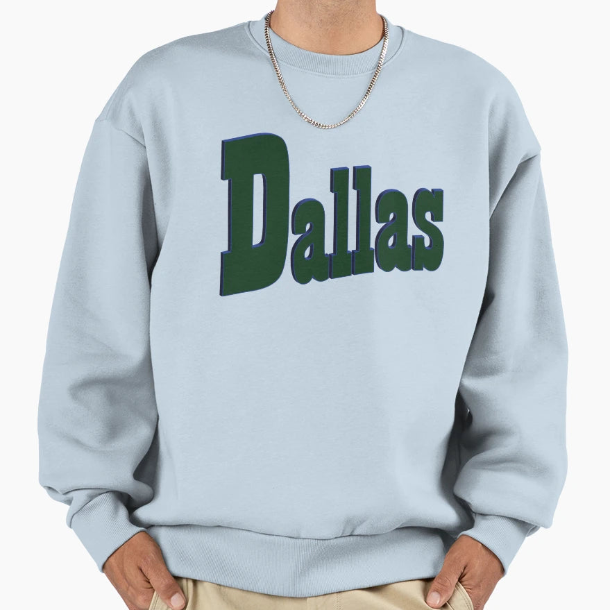 Dallas Sweatshirt - Trendy Graphic for Adults - T-Shirt, Sweatshirt, Hoodie