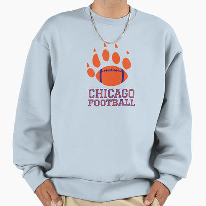 Chicago Football Sweatshirt - Trendy Graphic Unisex - T-Shirt, Sweatshirt, Hoodie