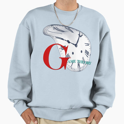 Game Theory Distortion Sweatshirt - Trendy Graphic for Adults - T-Shirt, Sweatshirt, Hoodie