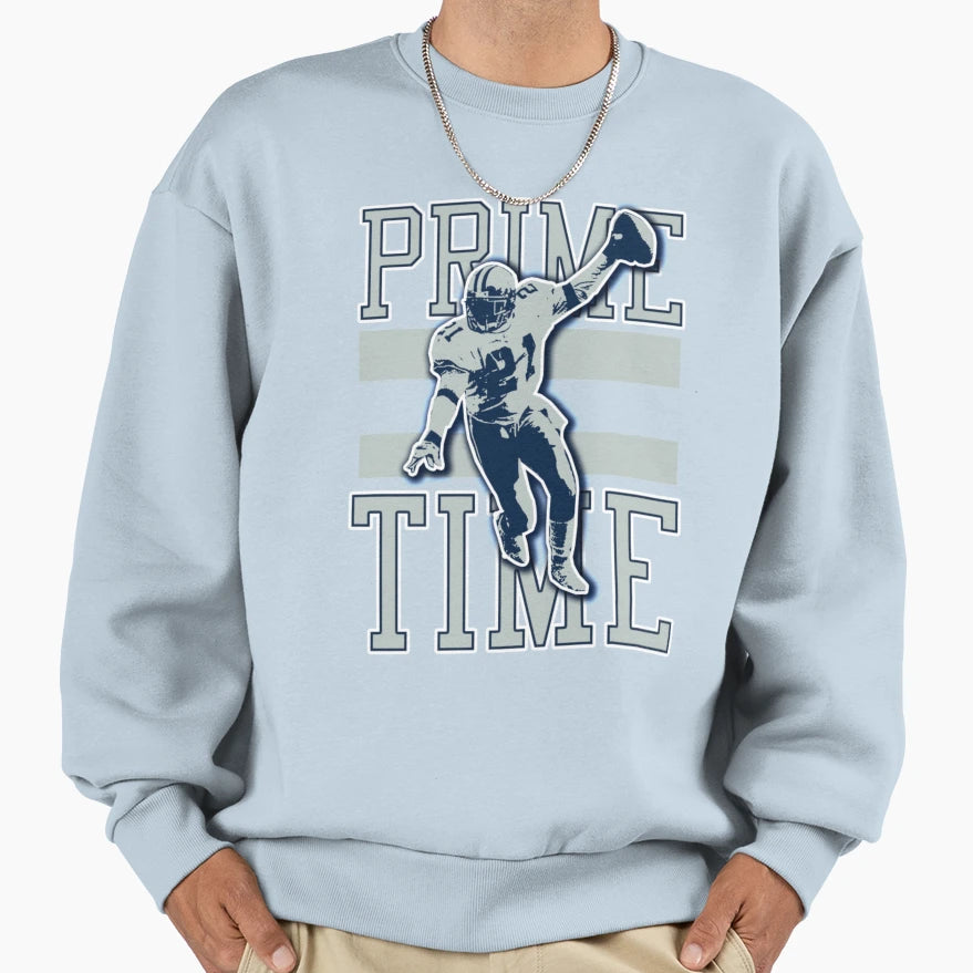 Prime Time Dallas Football Action Sweatshirt - Graphic Print Men Women - T-Shirt, Sweatshirt, Hoodie