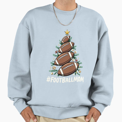 Football Mom Tree Sweatshirt - Fun Novelty Design Men Women - T-Shirt, Sweatshirt, Hoodie