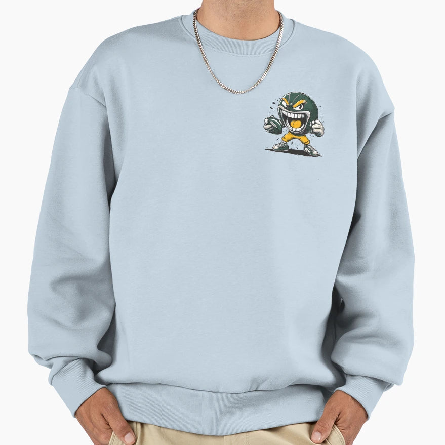 Funny Green Bay American Football Sweatshirt - Custom Art Print Unisex - T-Shirt, Sweatshirt, Hoodie