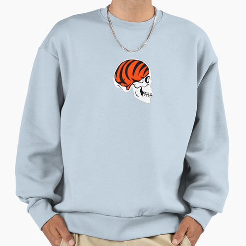 Skull Brain Sweatshirt - Aesthetic Graphic for Adults - T-Shirt, Sweatshirt, Hoodie