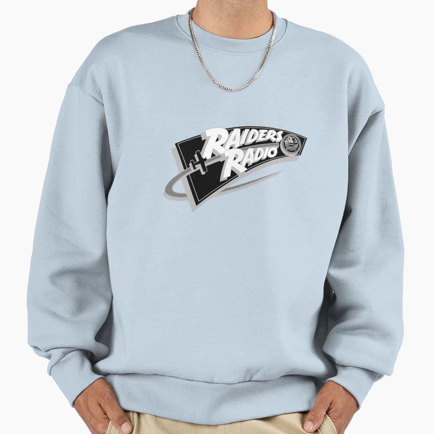 Raiders Radio V2 Sweatshirt - Casual Everyday Wear Unisex - T-Shirt, Sweatshirt, Hoodie