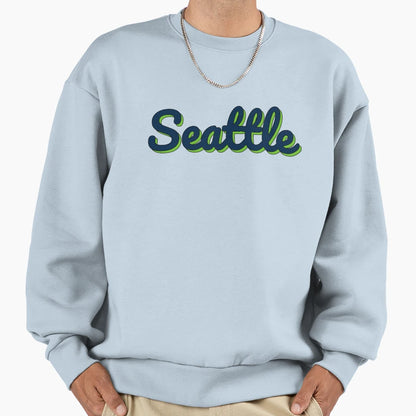 Seattle Sweatshirt - Casual Everyday Wear Unisex - T-Shirt, Sweatshirt, Hoodie