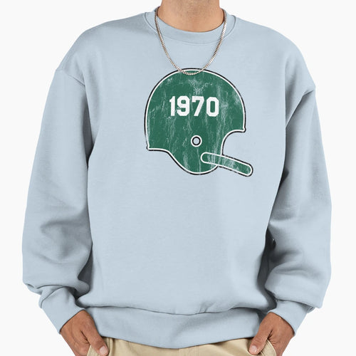 New York Jets Year Founded Helmet Sweatshirt - Trendy Graphic for Adults - T-Shirt, Sweatshirt, Hoodie
