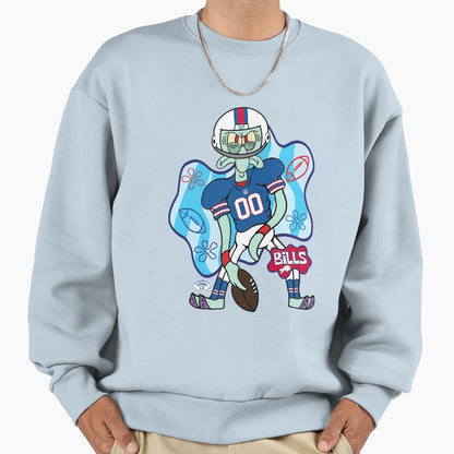 Buffalo Squid Sweatshirt - Casual Everyday Wear for Adults - T-Shirt, Sweatshirt, Hoodie
