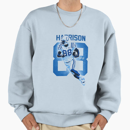 Marvin Harrison Indianapolis 88 Sweatshirt - Minimalist Print for Adults - T-Shirt, Sweatshirt, Hoodie