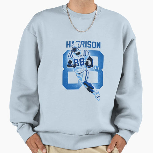 Marvin Harrison Indianapolis 88 Sweatshirt - Minimalist Print for Adults - T-Shirt, Sweatshirt, Hoodie