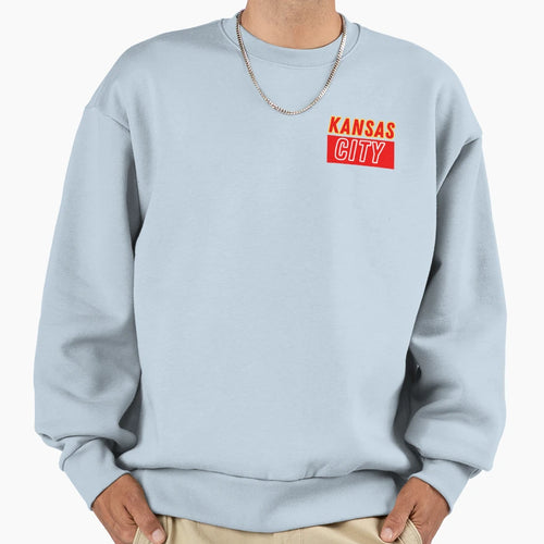 Kansas City Color Block 3 Sweatshirt - Trendy Graphic Men Women - T-Shirt, Sweatshirt, Hoodie