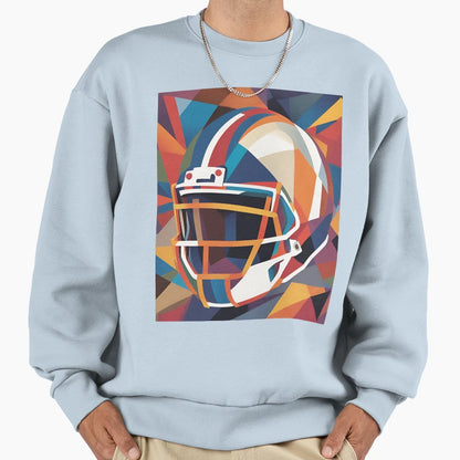 Geometric Multi Colored Patterned Sweatshirt - Fun Novelty Design Unisex - T-Shirt, Sweatshirt, Hoodie