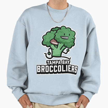 Tampas Bay Broccoliers Sweatshirt - Custom Art Print for Adults - T-Shirt, Sweatshirt, Hoodie