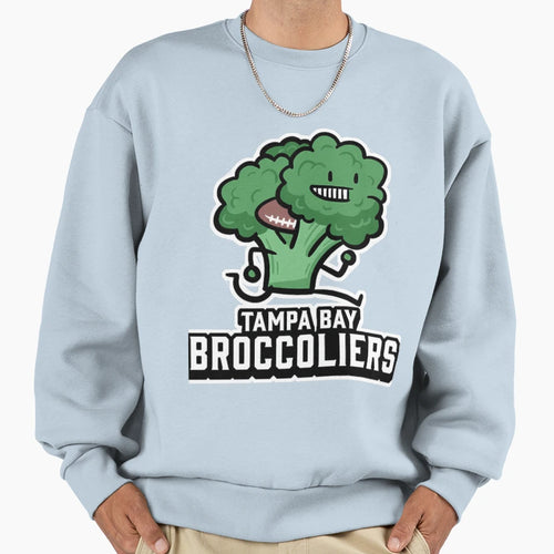 Tampas Bay Broccoliers Sweatshirt - Custom Art Print for Adults - T-Shirt, Sweatshirt, Hoodie