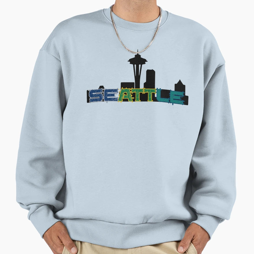 Seattle Sports Sweatshirt - Streetwear Style for Adults - T-Shirt, Sweatshirt, Hoodie