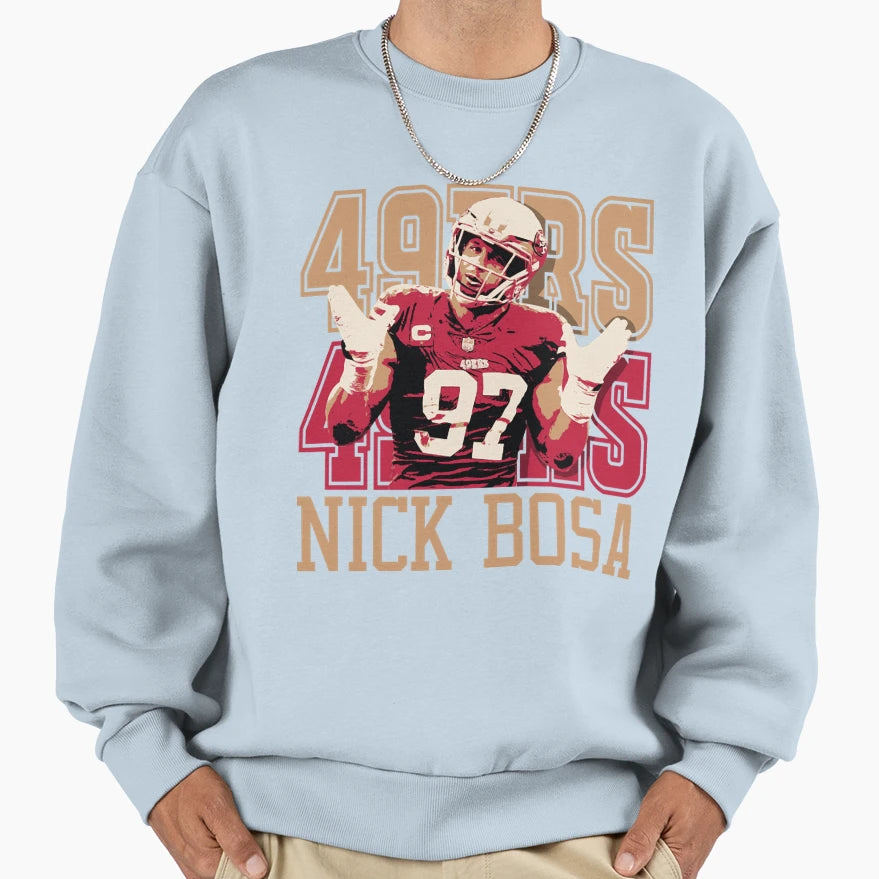 Championship Touchdown Player Sweatshirt - Casual Everyday Wear Men Women - T-Shirt, Sweatshirt, Hoodie