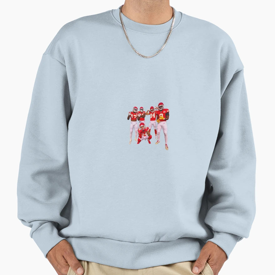 Kansas City Chiefs Team Sweatshirt - Casual Everyday Wear for Adults - T-Shirt, Sweatshirt, Hoodie