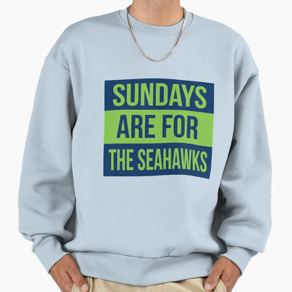 Sundays Are Seahawks Shirts T-Shirt - Graphic Print Men Women - T-Shirt, Sweatshirt, Hoodie