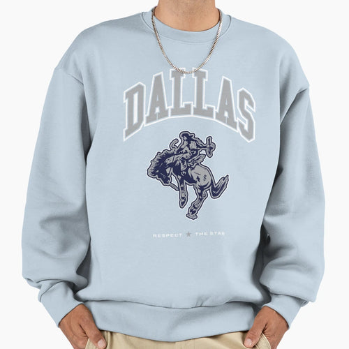 Dem Cowboys White Sweatshirt - Aesthetic Graphic Men Women - T-Shirt, Sweatshirt, Hoodie