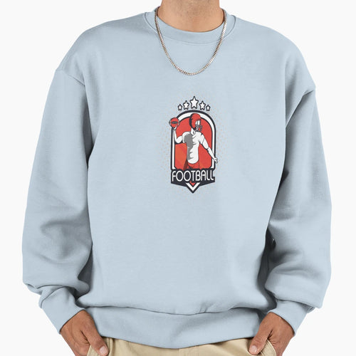 Quarterback Sweatshirt - Trendy Graphic Men Women - T-Shirt, Sweatshirt, Hoodie