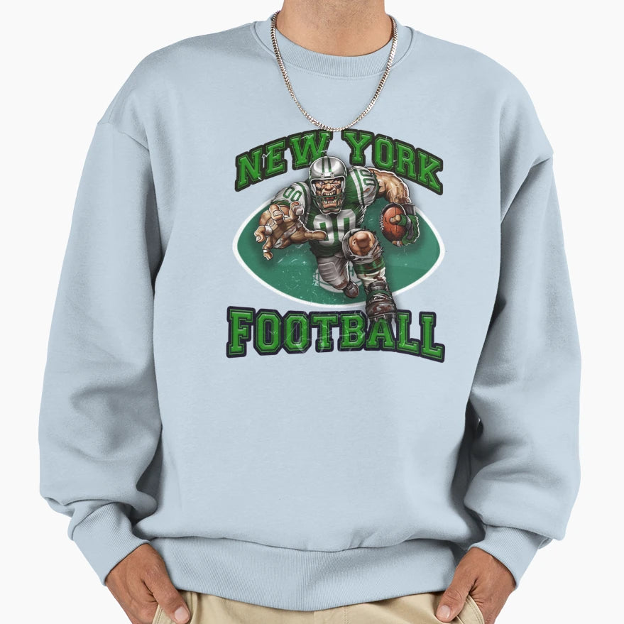 New York Football Detroit Football Sweatshirt - Minimalist Print Unisex - T-Shirt, Sweatshirt, Hoodie