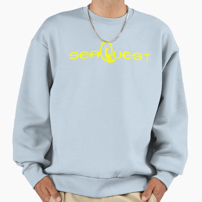 Seaquest Logo Sweatshirt - Minimalist Print for Adults - T-Shirt, Sweatshirt, Hoodie