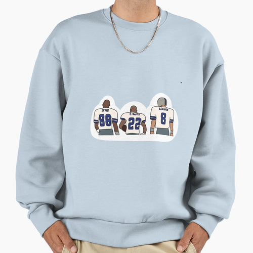 Cowboys Walking Sweatshirt - Unique Graphic Unisex - T-Shirt, Sweatshirt, Hoodie