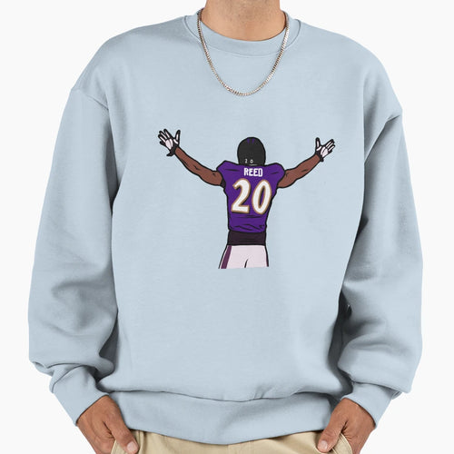 Ed Reed Embrace Crowd Sweatshirt - Aesthetic Graphic Men Women - T-Shirt, Sweatshirt, Hoodie