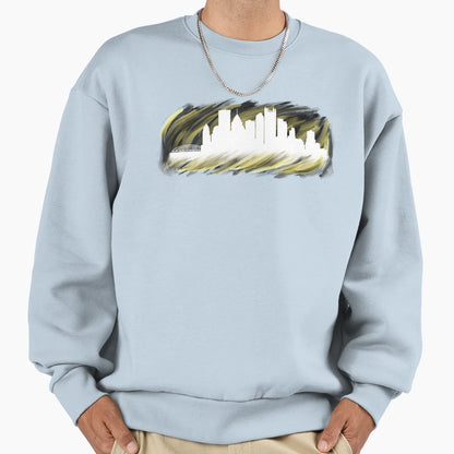 Pittsburgh Skyline Sweatshirt - Unique Graphic Men Women - T-Shirt, Sweatshirt, Hoodie
