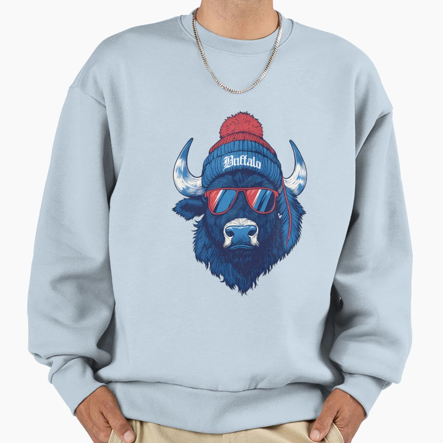 Buffalo Bills Sweatshirt - Streetwear Style Men Women - T-Shirt, Sweatshirt, Hoodie