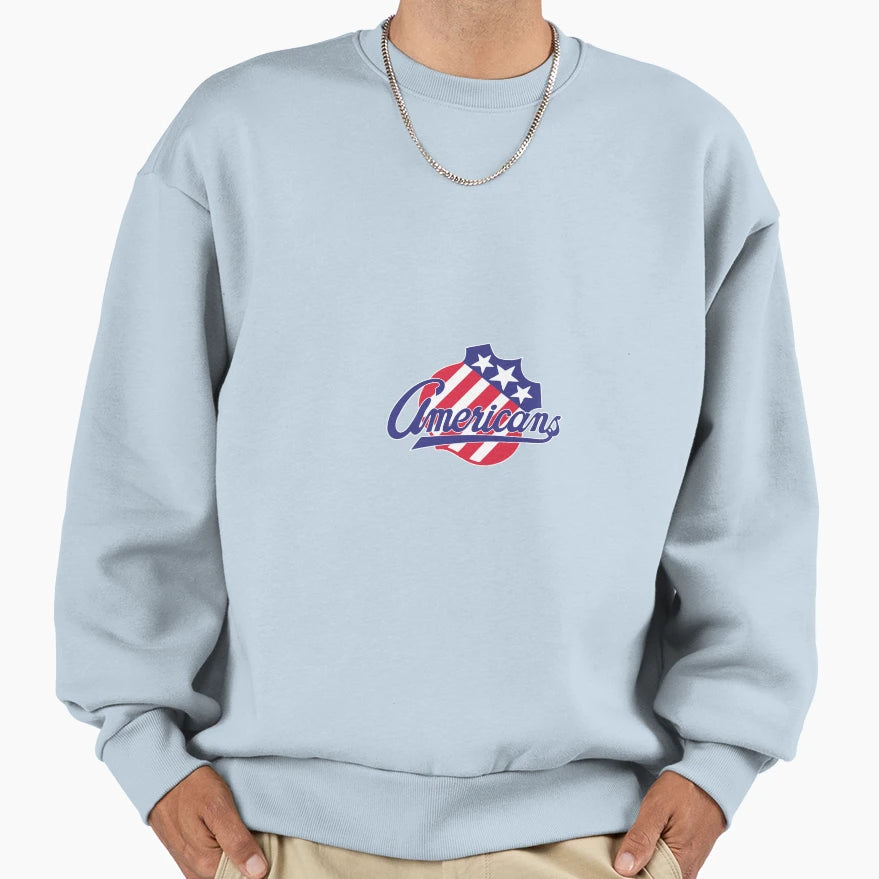 Rochester Americans Logo Sweatshirt - Novelty Apparel for Adults - T-Shirt, Sweatshirt, Hoodie